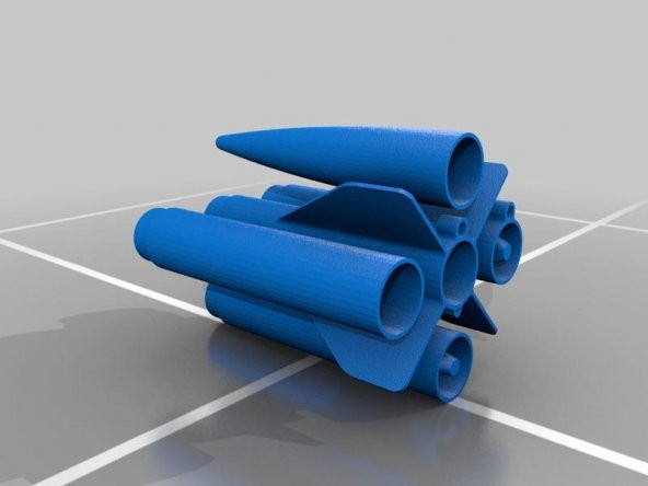 Model Roket - B & C Motor Menü Plastik Aparat - 2