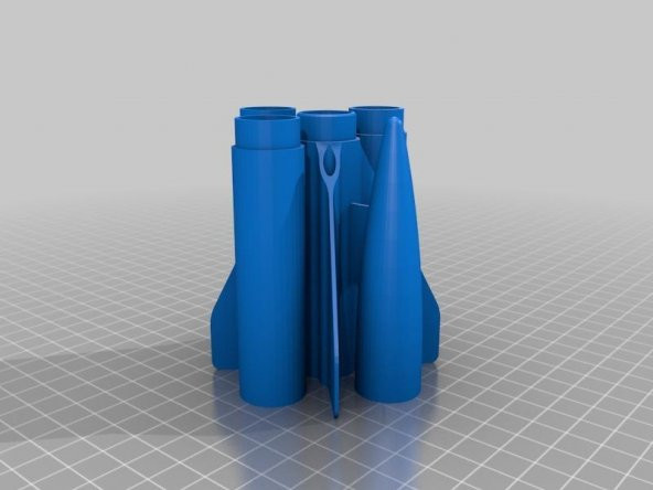Model Roket - B & C Motor Menü Plastik Aparat - 9
