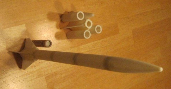 Model Roket - B & C Motor Menü Plastik Aparat - 10