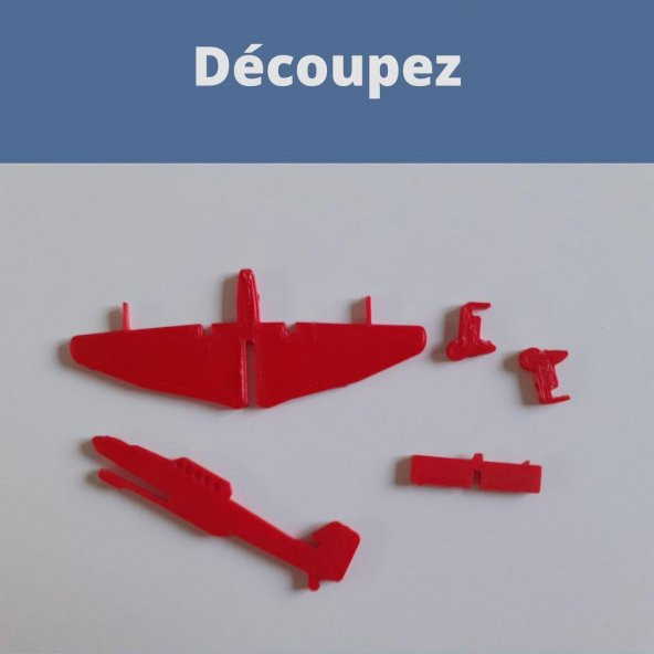 Ünlü Uçaklar - Stuka Junkers Ju 87 Kit Kartı Plastik Aparat - 4