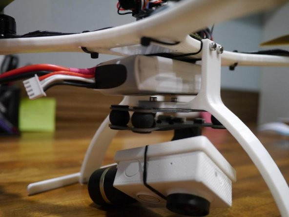Hava Fotoğrafçılığı İçin Mini Quadcopter Plastik Aparat