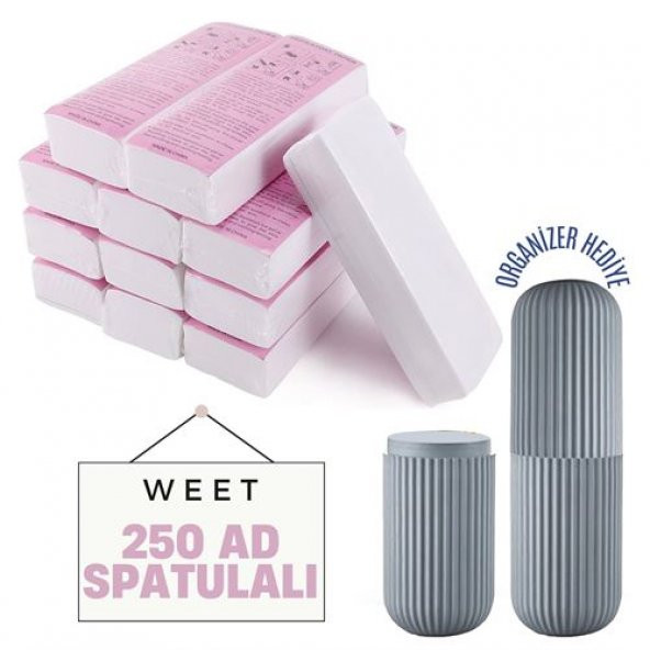 TransForMacion Weet 250 Adet Spatulalı Ağda Bezi Kutulu Set 712670 - 1