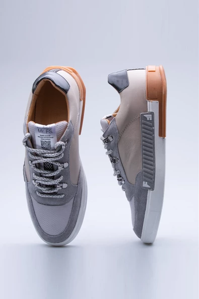 Üstten Bağcıklı Günlük Erkek Spor Ayakkabı - 3