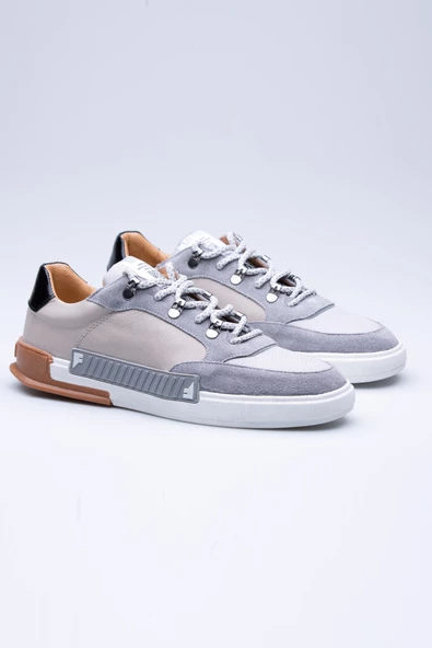 Üstten Bağcıklı Günlük Erkek Spor Ayakkabı - 4