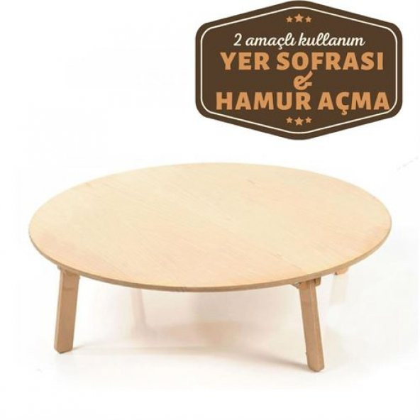 TransForMacion 60 Cm Ahşap Hamur Açma Tahtası 714885