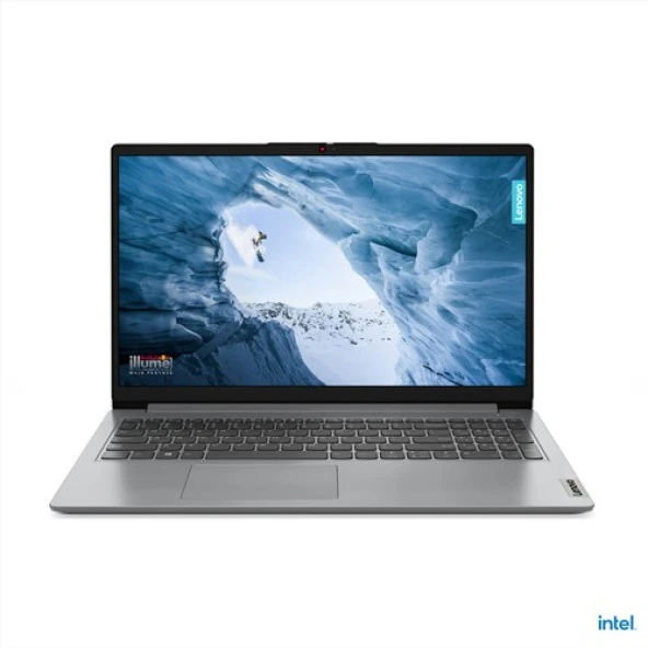 Lenovo Ideapad 1 Intel Celeron N4120 4GB 128GB eMMC Freedos 15.6" HD Taşınabilir Bilgisayar 82V7006NTX