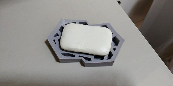 Voronoi Sabunluk Baz Dekoratif Aksesuar Süs Eşyası