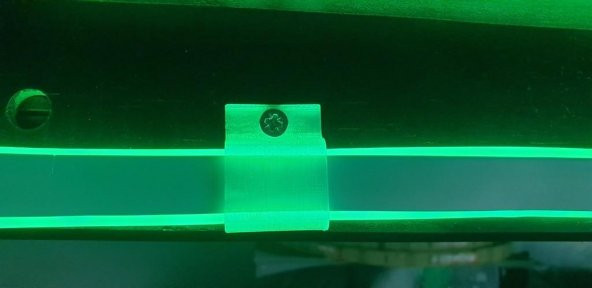 Neon Led Silikon Klip Tutucu Plastik Aparat - 3