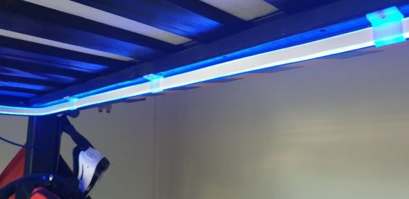Neon Led Silikon Klip Tutucu Plastik Aparat - 4