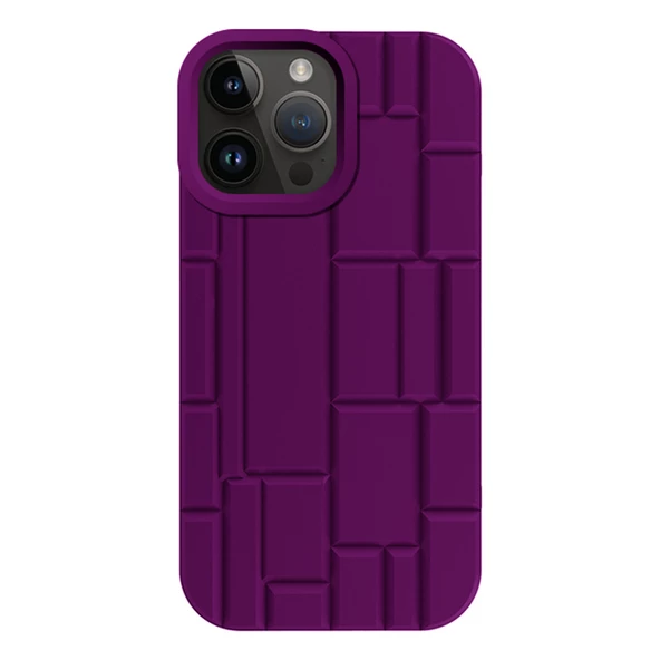 iPhone 13 Pro Max Kılıf Rubicon Desenli Silikon Kapak - 4