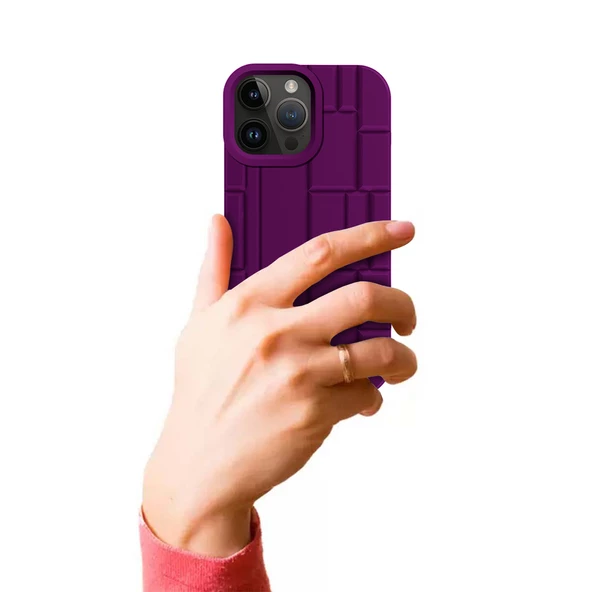 iPhone 13 Pro Max Kılıf Rubicon Desenli Silikon Kapak - 5