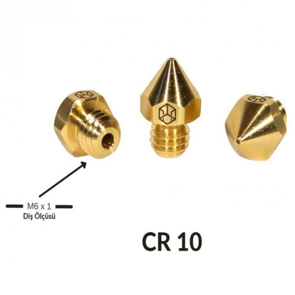 CSA CR10 Nozzle(0.4mm) - Resim 3