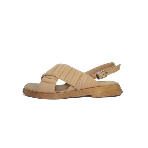 Janestt Kadın Deri Sandalet 437-623-23624 - 6