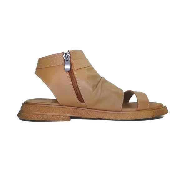 Janestt Kadın Deri Sandalet 437-627-23624- - 7