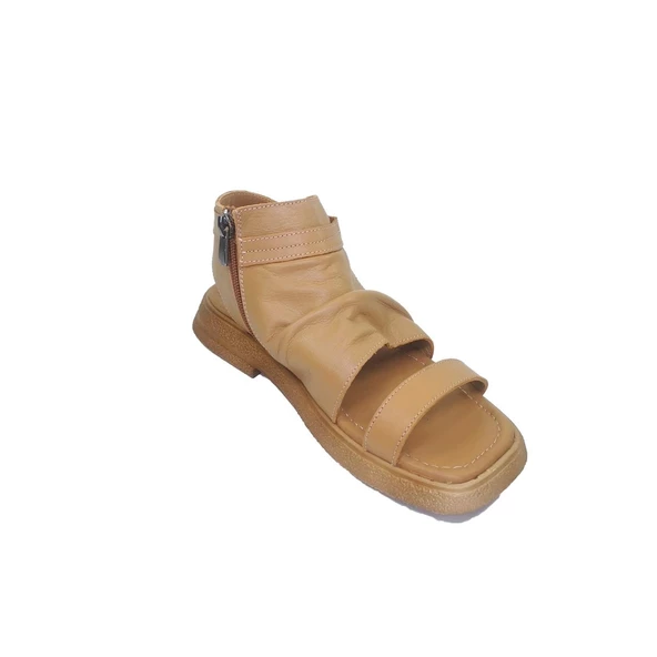 Janestt Kadın Deri Sandalet 437-627-23624- - 8