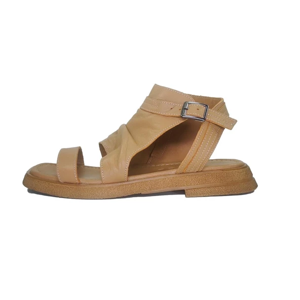 Janestt Kadın Deri Sandalet 437-627-23624- - 6