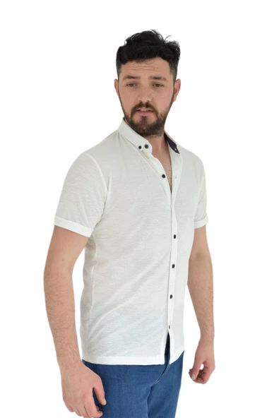 Erkek Polo Yaka Cepli Dügmeli Tişört 2374 BGL-ST02878 - Resim 8