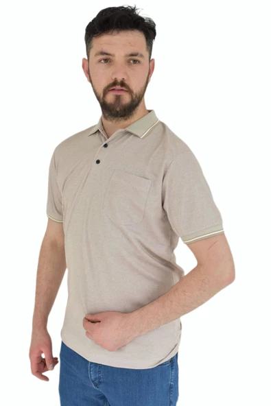 Erkek Polo Yaka Cepli Tişört Kagi 2356 BGL-ST02880 - Resim 12