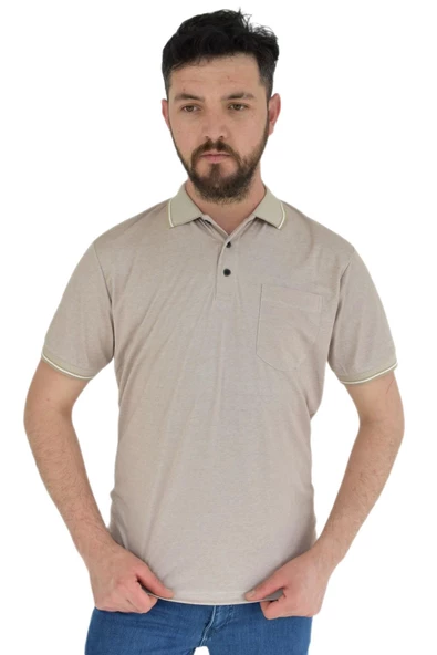 Erkek Polo Yaka Cepli Tişört Kagi 2356 BGL-ST02880 - Resim 7
