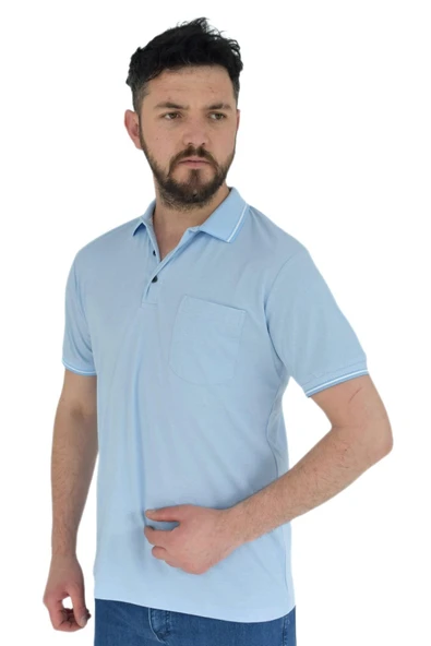 Erkek Polo Yaka Cepli Tişört Kagi 2356 BGL-ST02880 - Resim 11