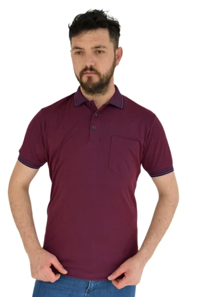 Erkek Polo Yaka Cepli Tişört Kagi 2356 BGL-ST02880 - Resim 2