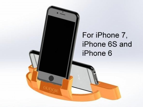 Auggie Nin İphone 7, 6 Ve 6 Ları Ses Yönlendirici Amplifikatör Manzara Ve Portre Modları İle Beşik Plastik Aparat