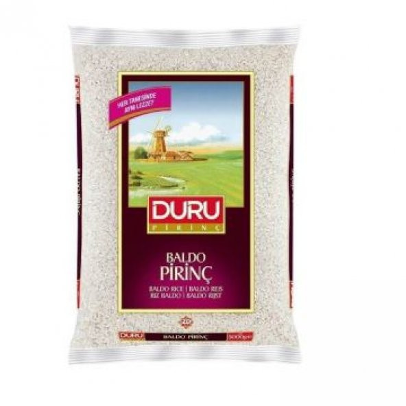 Duru Bakliyat Baldo Pirinç 5 Kg