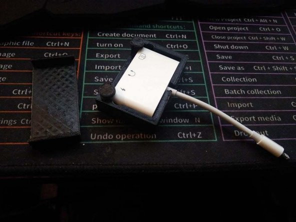 Apple İphone İpad Kamera Adaptörü Kutusu Plastik Aparat - Resim 3