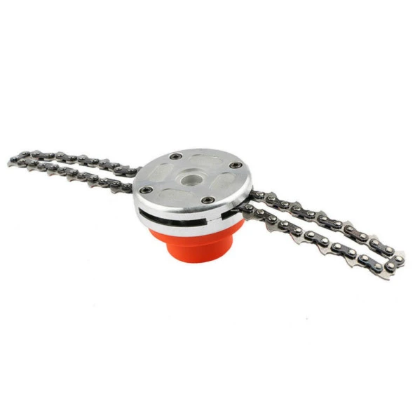 Kmtmak Motorlu Tırpan Zincirli Canavar Başlık Zincirli Çalı Çırpıcı - Resim 2