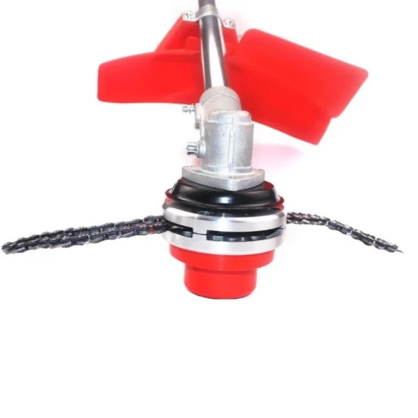 Kmtmak Motorlu Tırpan Zincirli Canavar Başlık Zincirli Çalı Çırpıcı - Resim 4