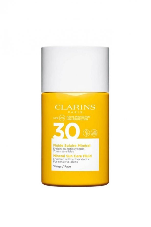 Clarins Mineral Sun Care Fluid SPF30 30 ml Güneş Koruyucu