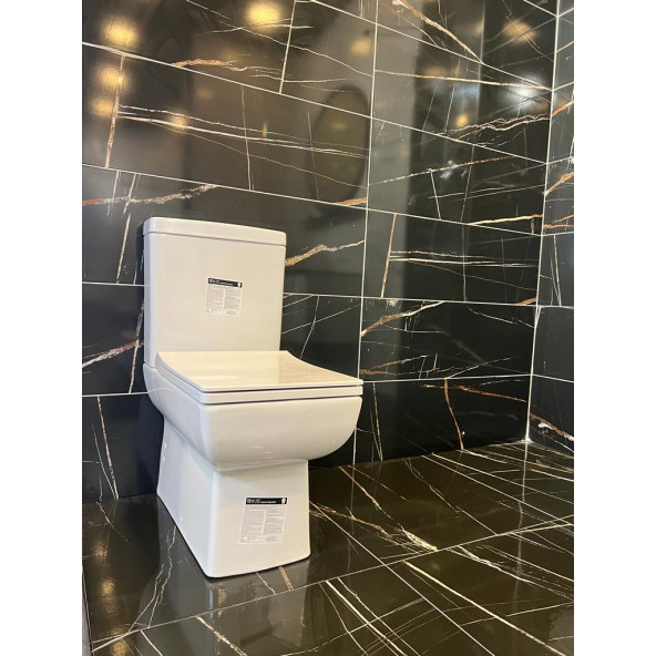 Newarc Power Kanalli Duvara Sifir Klozet Takim