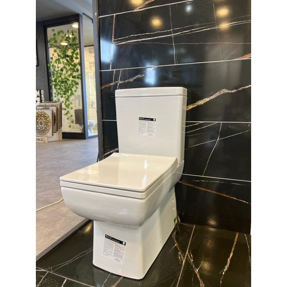 Newarc Power Kanalli Duvara Sifir Klozet Takim - 5