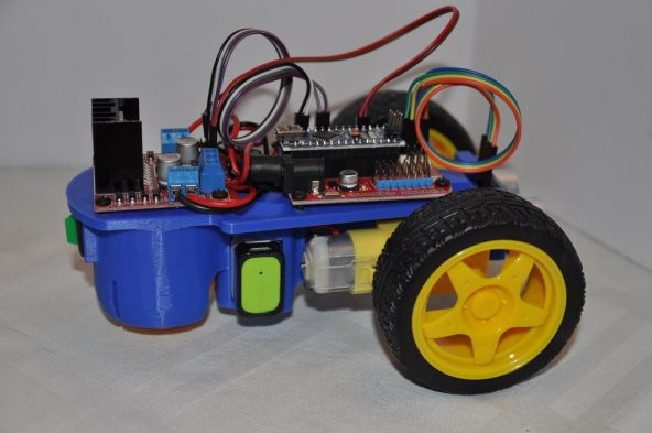 Izzy Isse Bot -Share Açık Kaynak Arduino Robot Dünya Çapında! - Eğlenceli Yolu Kodlamayı Öğrenin! Plastik Aparat - 9
