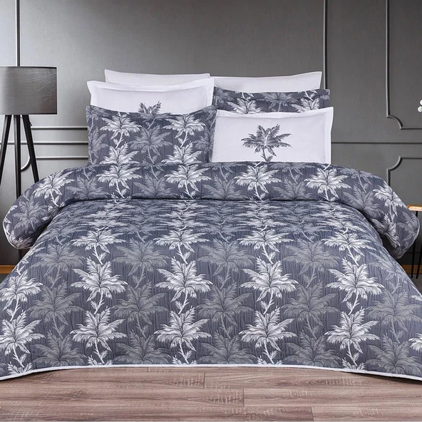 Özdilek Comfort Set Palm Çift Kişilik Yatak Örtüsü - 5