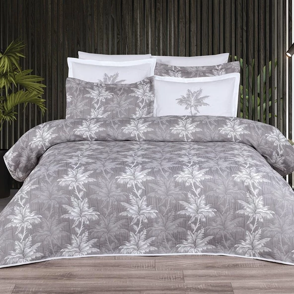 Özdilek Comfort Set Palm Çift Kişilik Yatak Örtüsü - 4