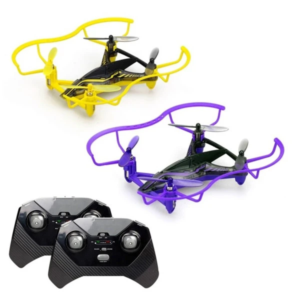 SIL/84789 Silverlit HyperDrone Yarış Büyük Kit 2.4G - 4CH Gyro-Çift Drone - 10