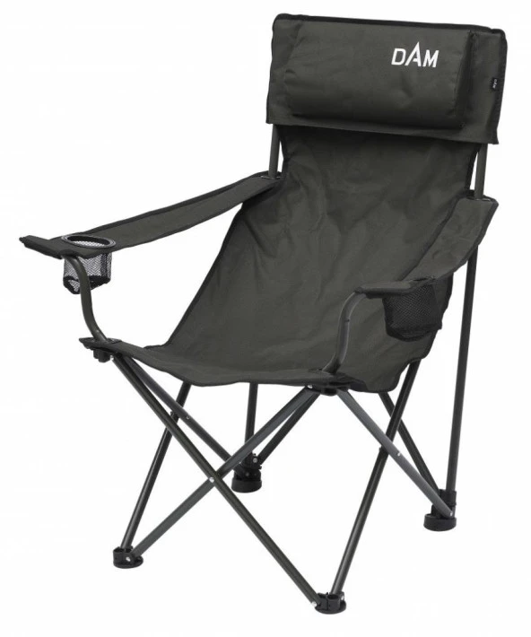 Dam Foldable Chair 130 Kg Katlanabilir Balıkçı Kamp Sandalyesi