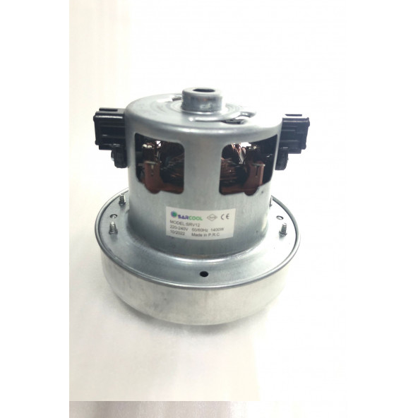 SÜPÜRGE MOTORU (SRV12) DÜZ 12CM ÇIKINTILI TABAN (1400 W) (SARCOOL) - 4