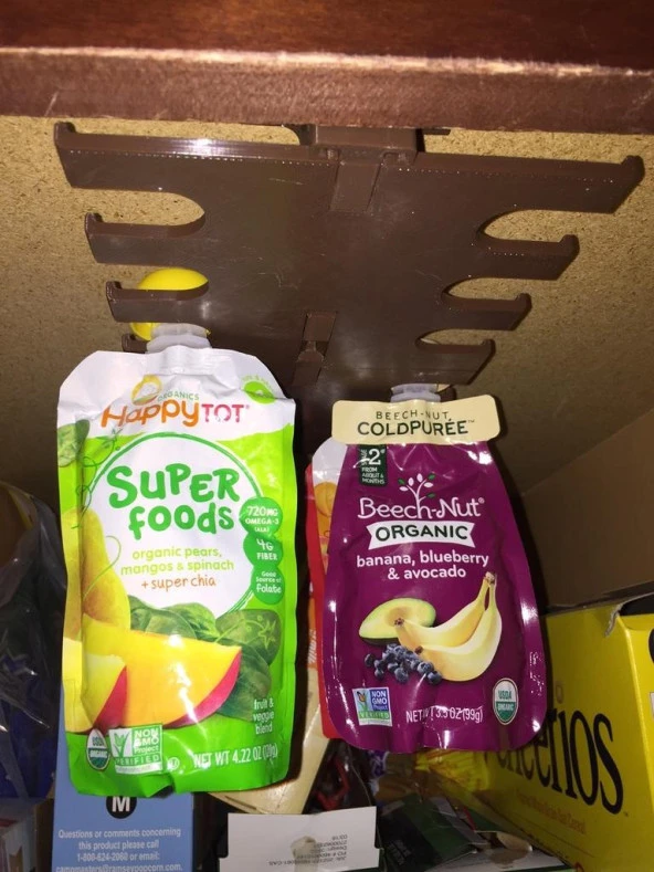 Bebek Gıda Kılıfı Askı Montajı Plastik Aparat