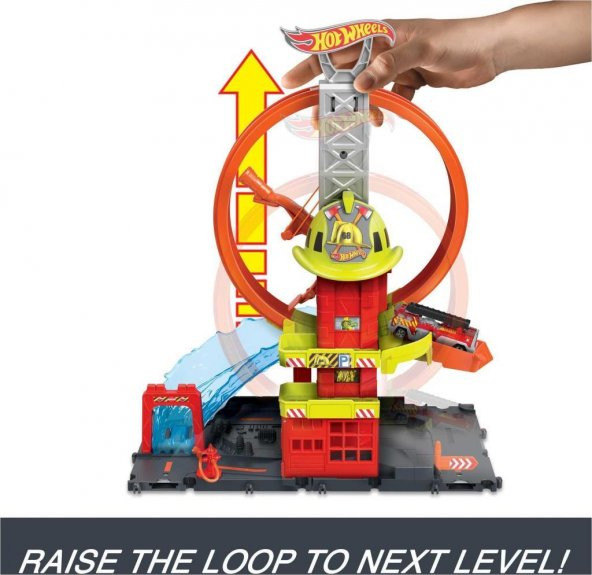 Mattel Hot Wheels Çember Pistli Iftaiye Istasyonu Hkx41