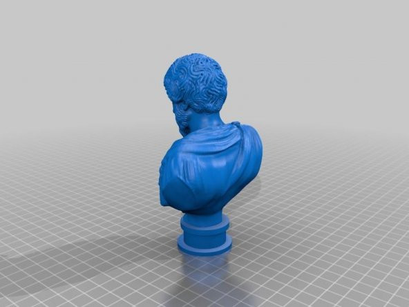 Marcus Aurelius Büstü Plastik Aparat