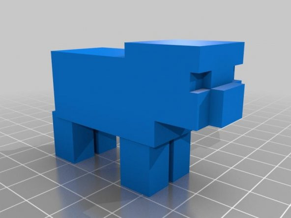 Minecraft Domuz Plastik Aparat - 3
