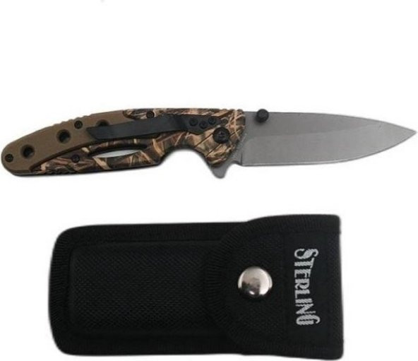 Sterlıng 11,43 cm Kamuflaj Liner Lock Çakı S1003 - 2