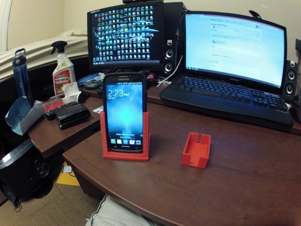 Galaxy S4 (W / Otterbox Commuter) Dash Montajı Ve İtrip Montaj Plastik Aparat