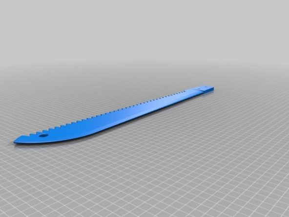 Machete - Büyük Ass Knive - Cadılar Bayramı Prop Plastik Aparat - 2