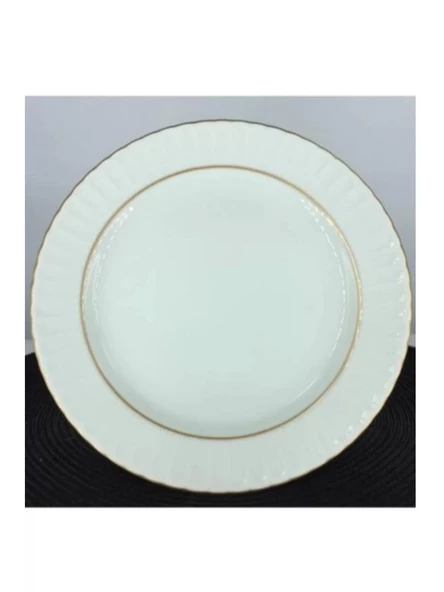 Güral Porselen SF20DU Mat Sedef Düz Tabak 20 Cm 6 Lı - 2