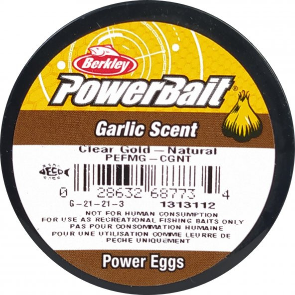 Berkley Garlic Scent Clear Gold Natural Sarımsak Kokulu 15gr PEFMG-CGNT - 4