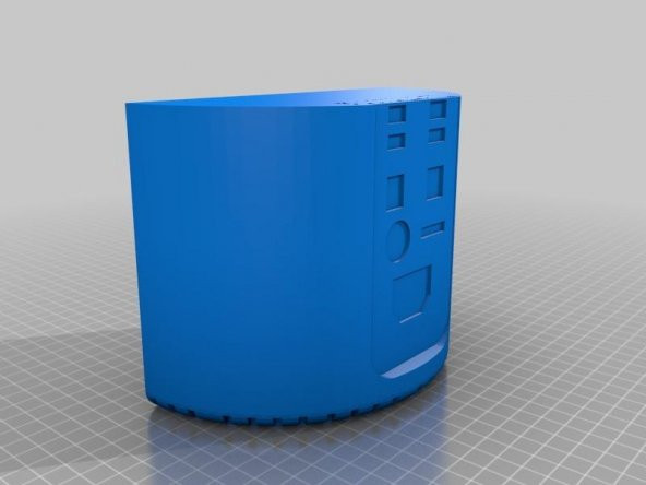 Ölçek Yeni Mac Pro Plastik Aparat - 6