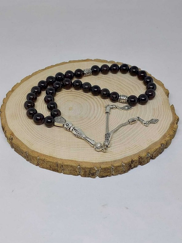 Lal (Granat) (Garnet) Taşı Tesbih 10mm (37035) ürün görseli